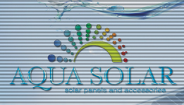 aqua solar print design